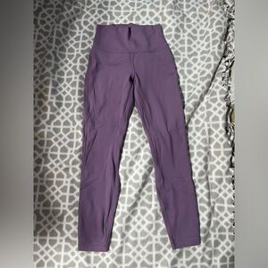 Purple Lululemon align high waist leggings